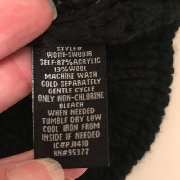 Sanctuary Revolve Striped Knit Wool Blend Sweater - Picture 7 of 8